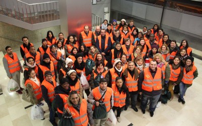 93 voluntarios dedican su esfuerzo, a los más necesitados, en los centros de toda España
