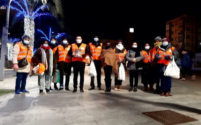 LMQA volunteers in Alcalá visited the residents of Torrejón de Ardoz
